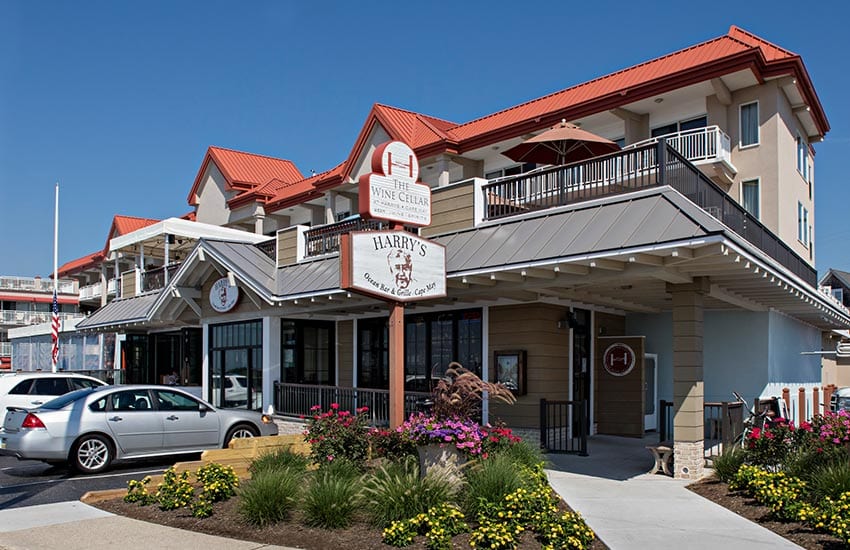 Cape May's finest restaurant, Harry's exterior.