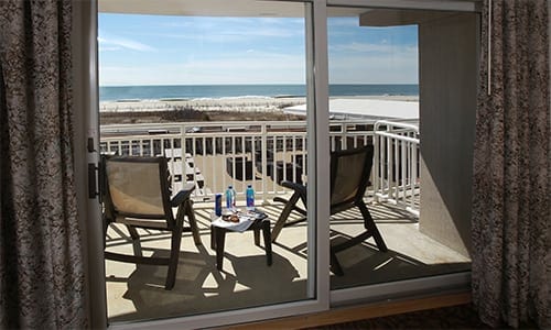 Hotel In Cape May NJ Room Ocean View Room- Montreal Beach Resort